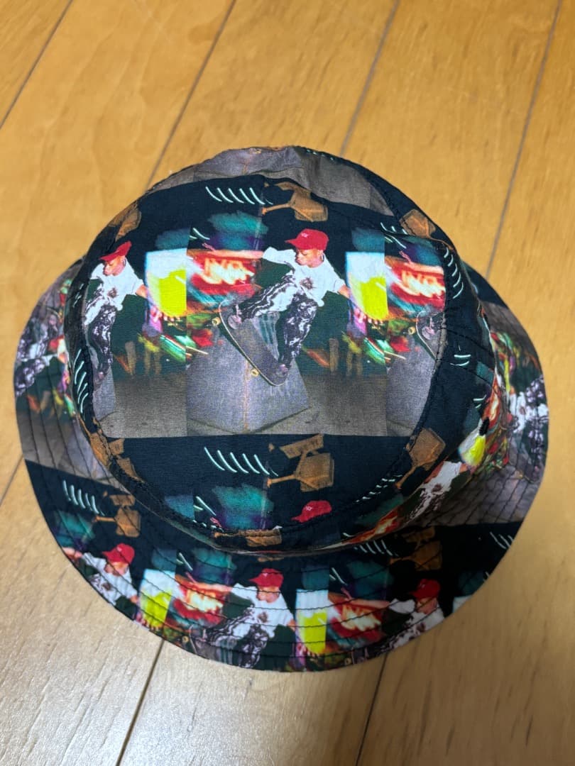 シュプリーム × コムデギャルソンシャツ バケットハット黒 M／L