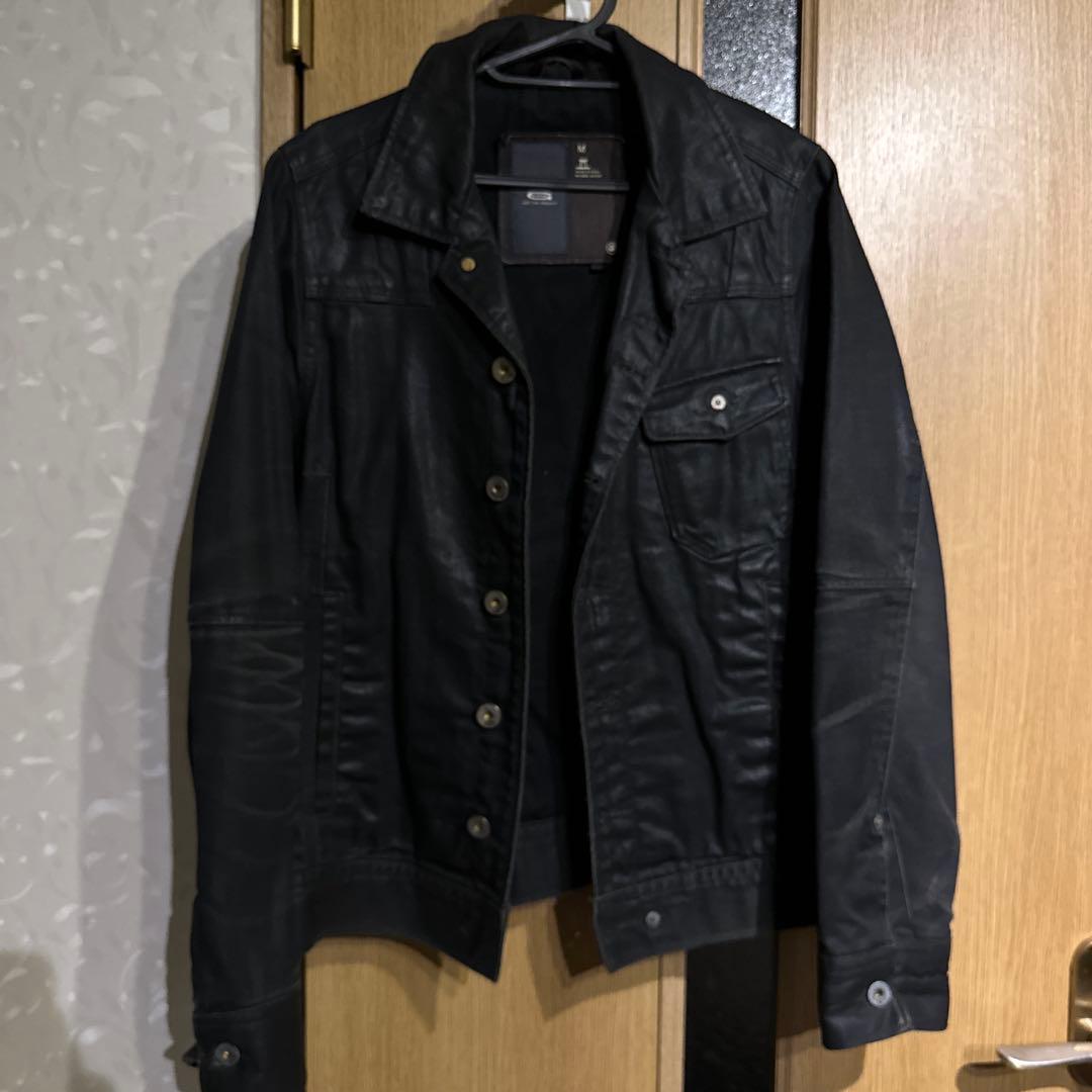 コーティング デニムジャケット