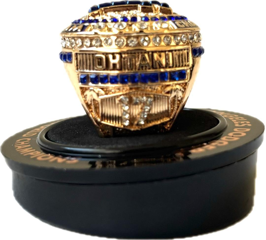 セット☆大谷翔平 チャンピオンリング/ボールペン2本/ 8/6冊子付 ドジャース