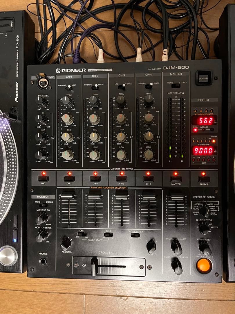 名機　メンテナンス済み　Pioneer DJM-500 DJミキサー