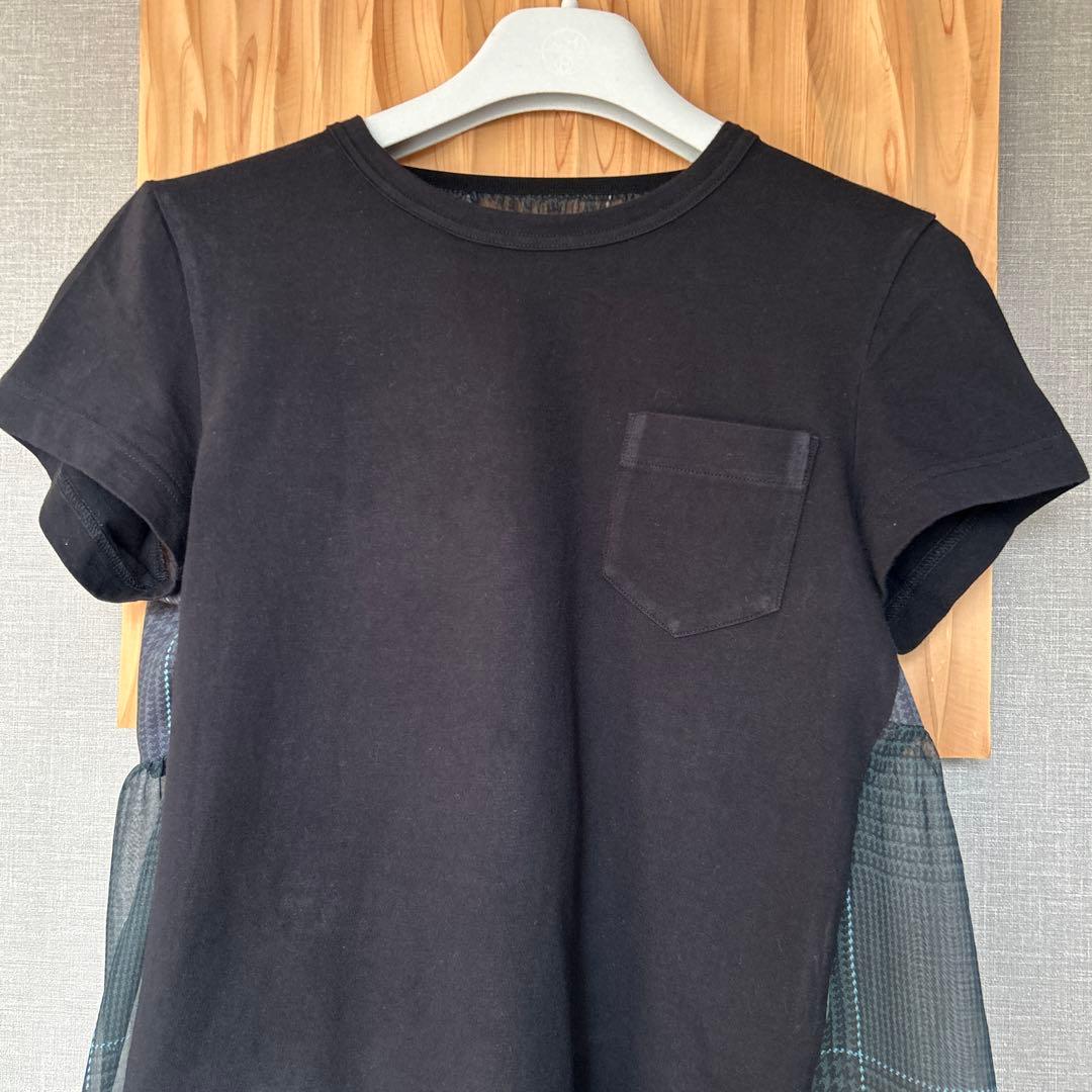 SACAI プルオーバー　タータンチェック　サイズ2