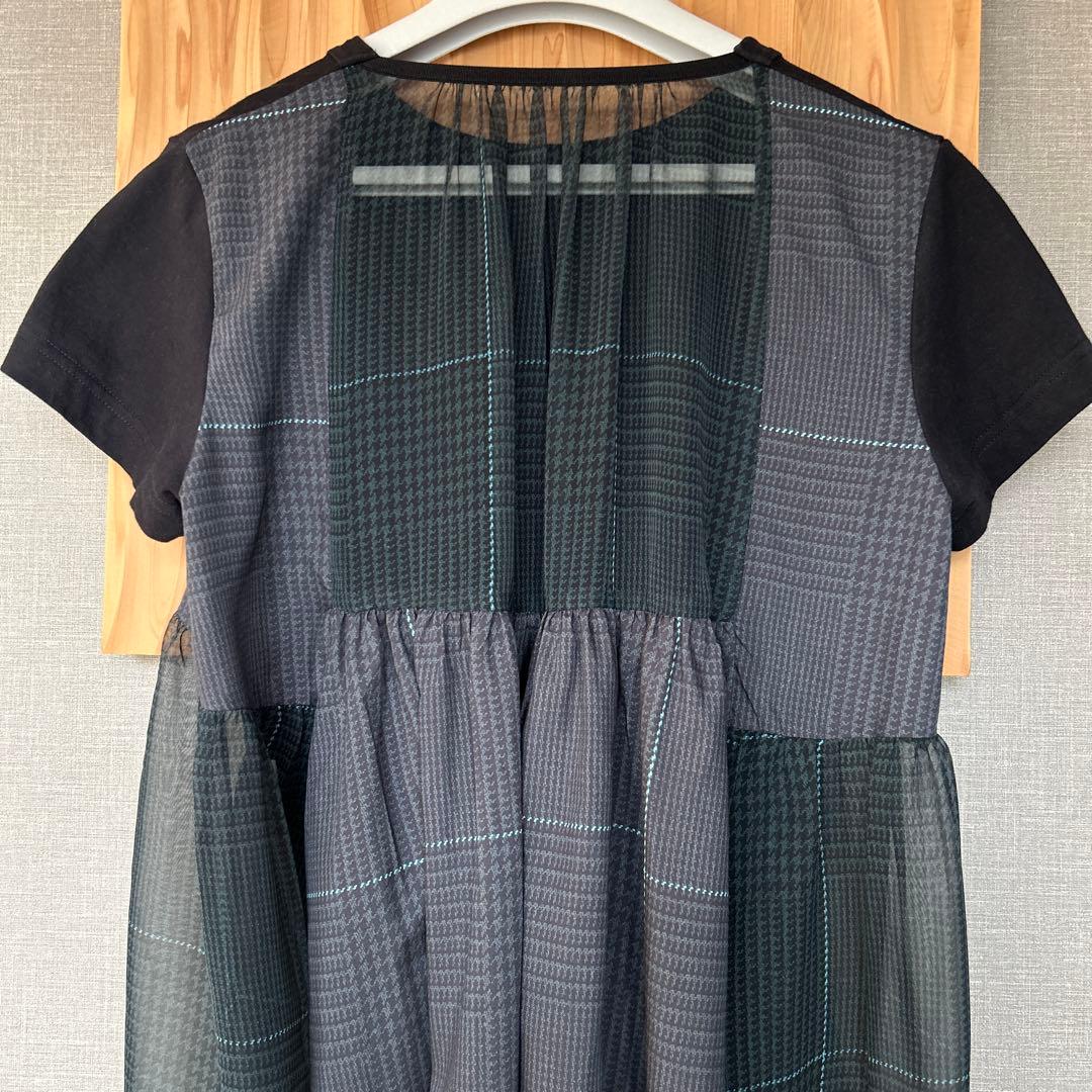 SACAI プルオーバー　タータンチェック　サイズ2