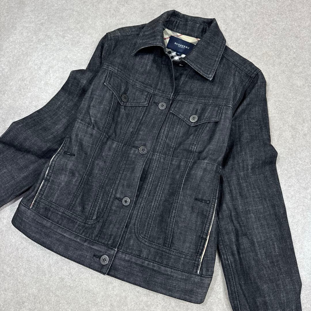 BURBERRY LONDON デニムジャケット Gジャン ノバチェック 40