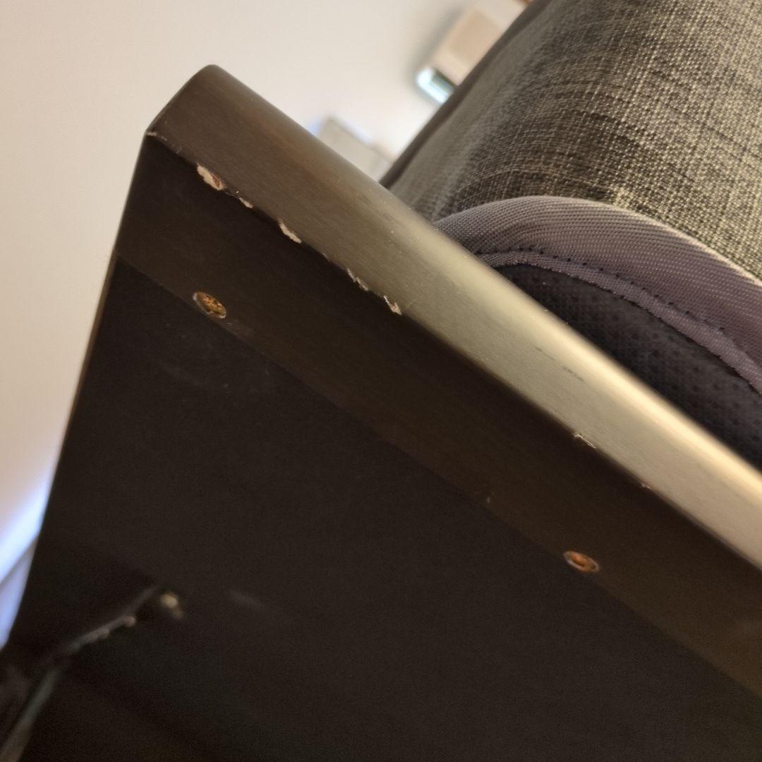 ニトリクイーンベッドマットレス付き油圧跳ね上げ式木製