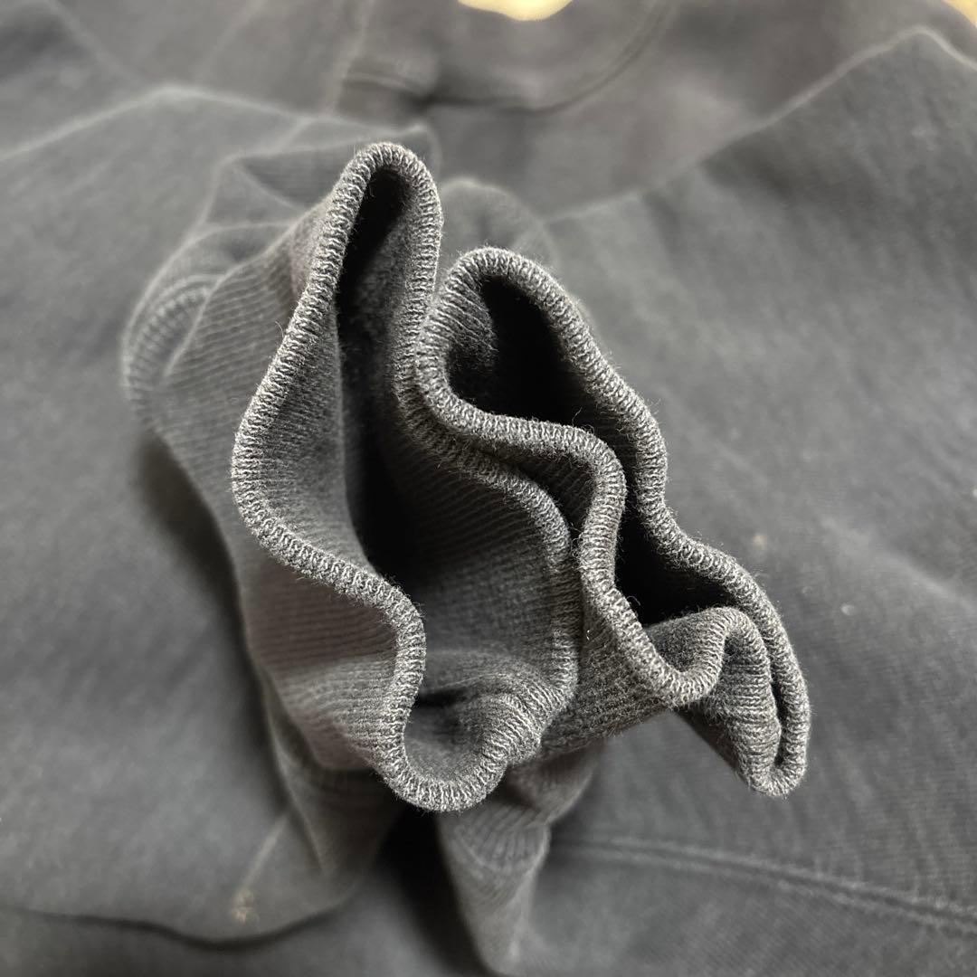 90s Champion Reverse Weave XL BLACK刺繍タグ