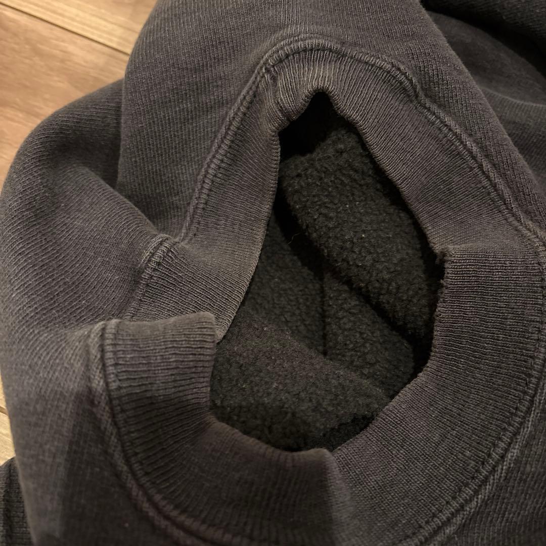 90s Champion Reverse Weave XL BLACK刺繍タグ