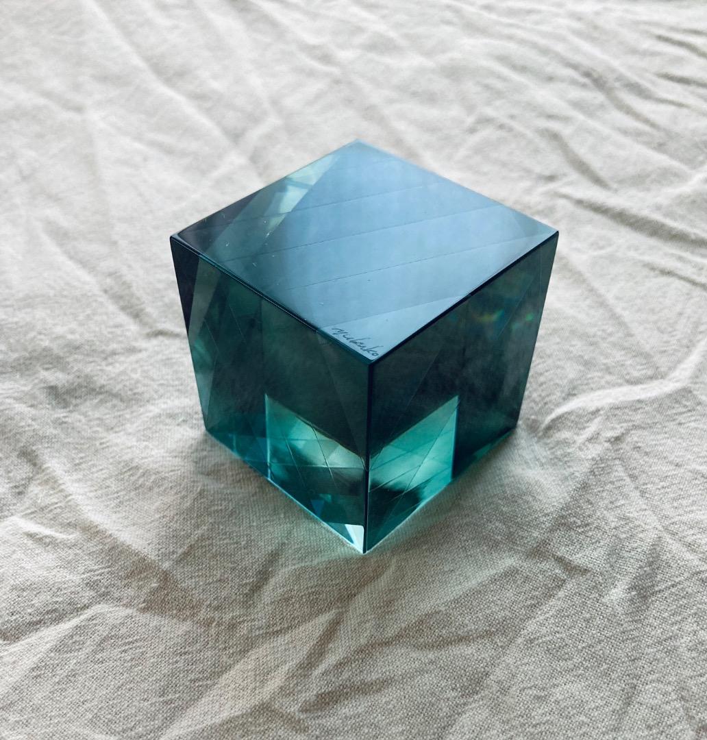 小島有香子　Labyrinth A ガラスオブジェ