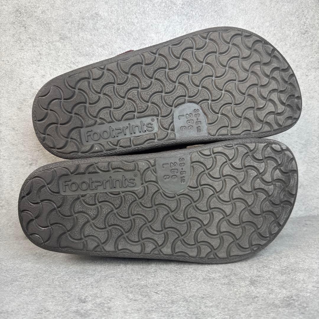 未使用級！BIRKENSTOCK フットプリンツ　ピカデリー　レザーサボサンダル