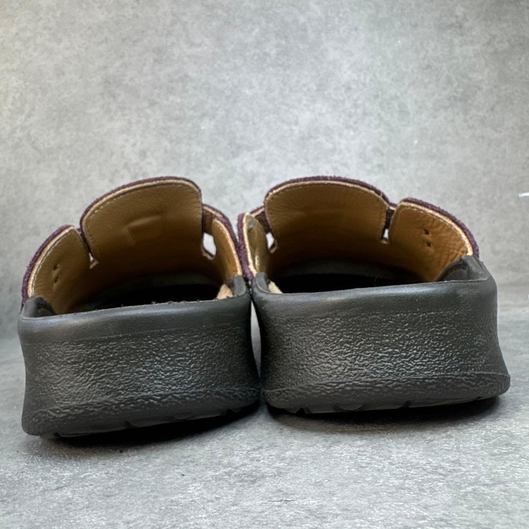 未使用級！BIRKENSTOCK フットプリンツ　ピカデリー　レザーサボサンダル