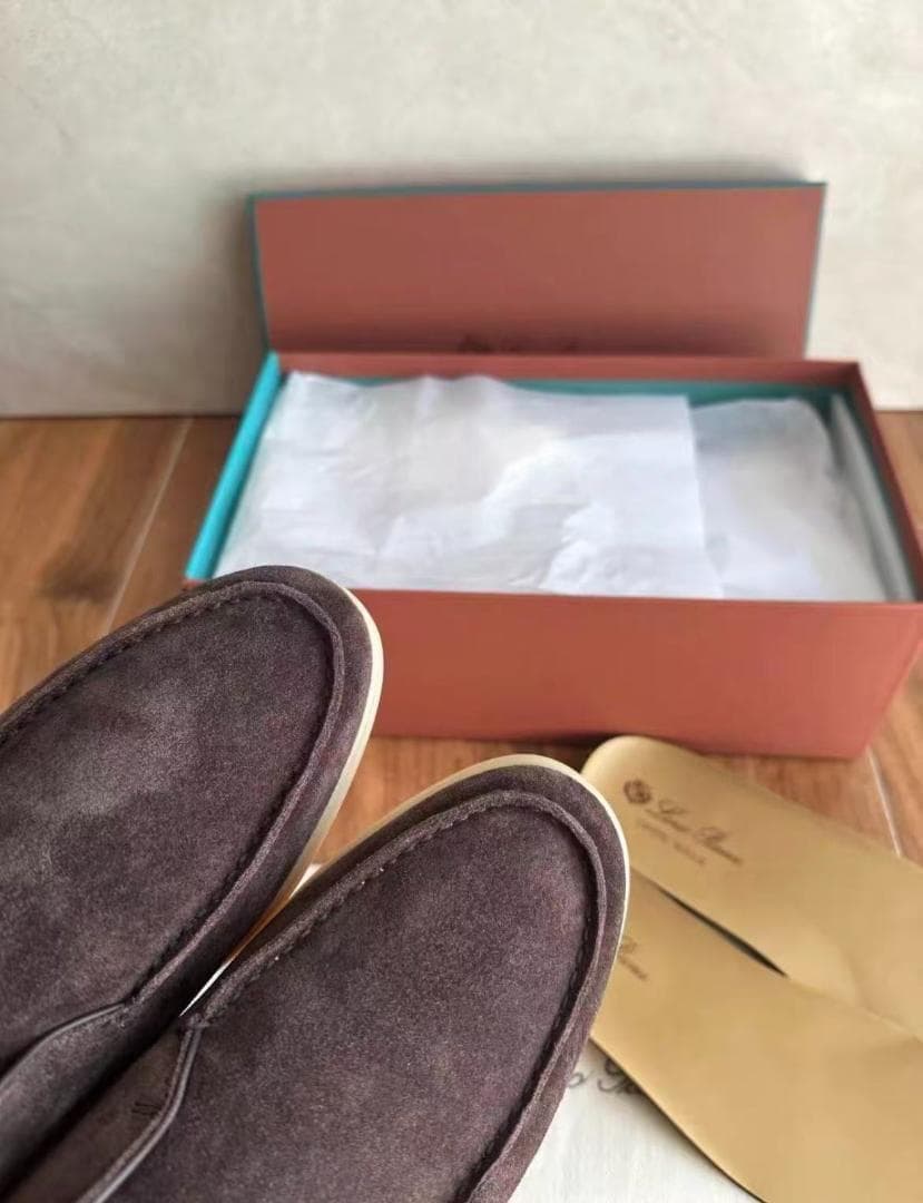 Loro Piana OPEN WALK オープンウォーク アンクルブーツ 41