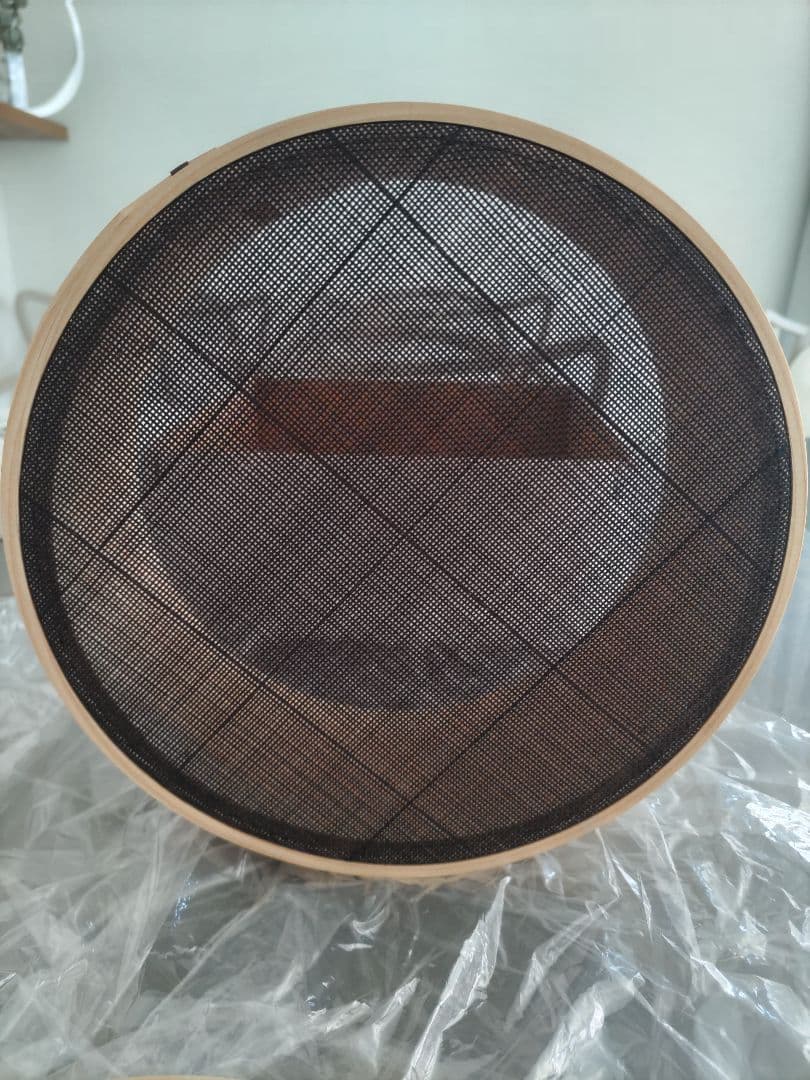 足立茂久商店 馬毛うらごし器 木ベラなし 箱取説あり 和菓子づくりに