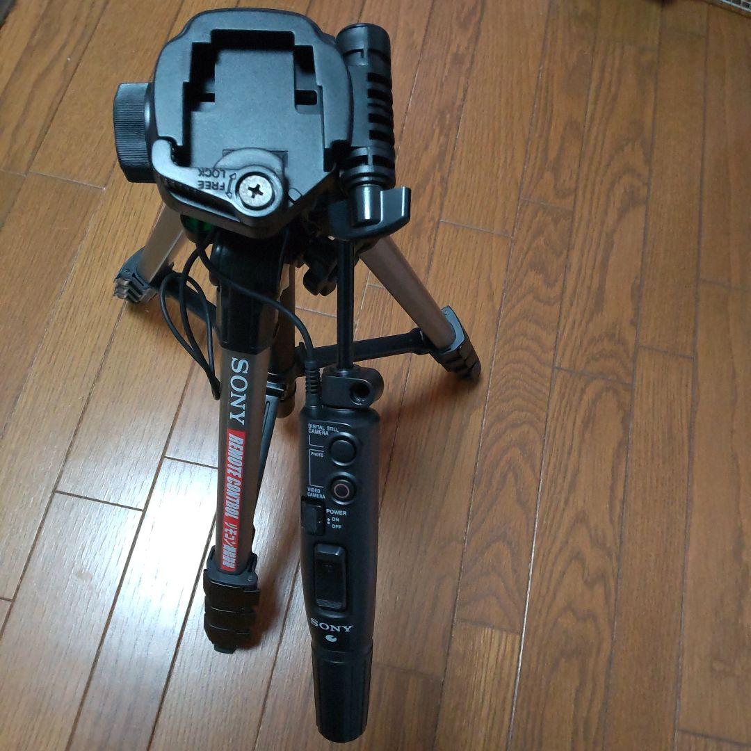 SONY HDR-SR8 リモコン三脚　 　　　　　広角　望遠レンズ付き