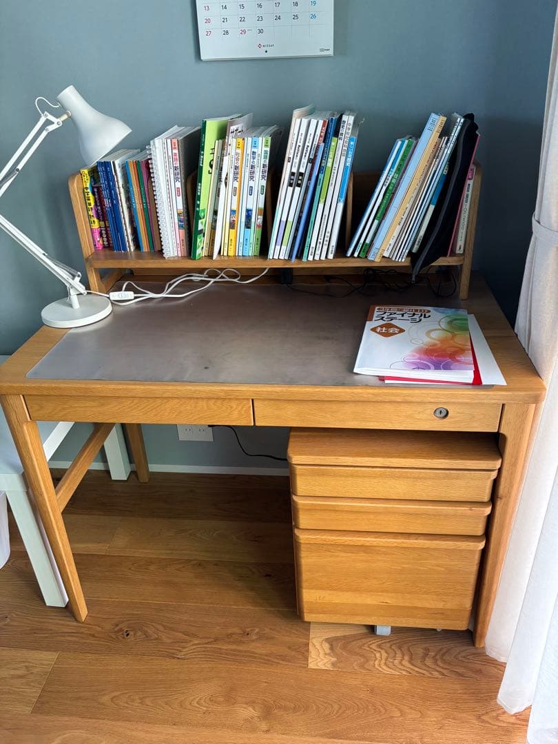 KEYUCA ケユカ ニノス 学習机とデスクワゴンのみ 本棚は別出品