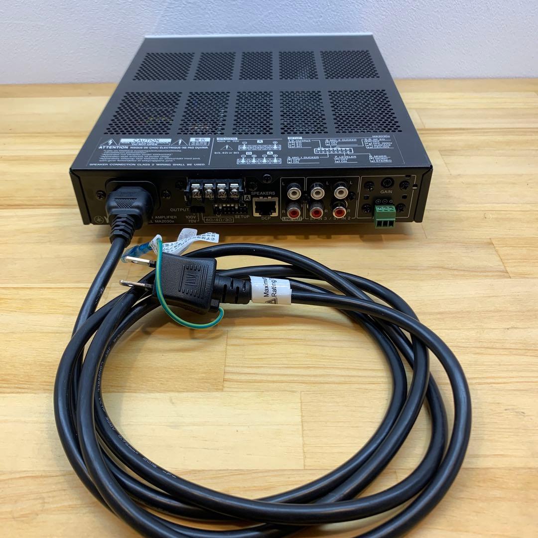 YAMAHA MA2030a 完動品 コンパクト パワーアンプ マイク 入力