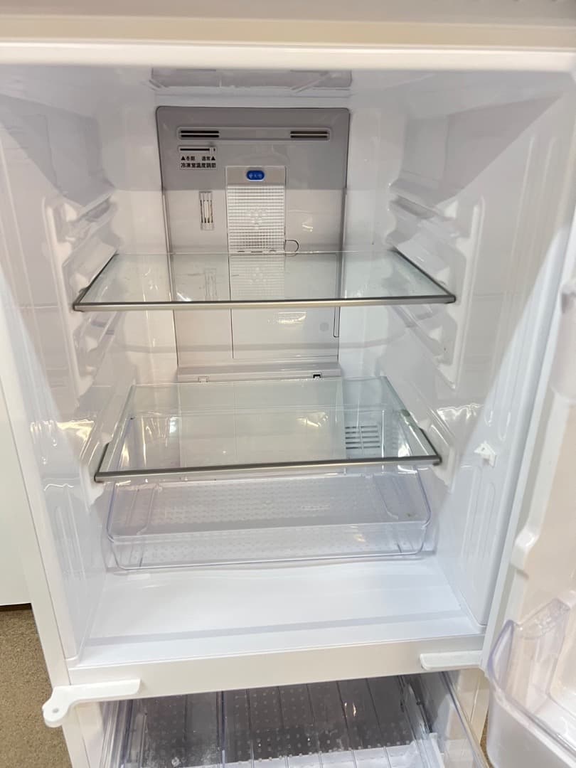 2018年式 137L シャープ 冷蔵庫 SJ-GD14D-W