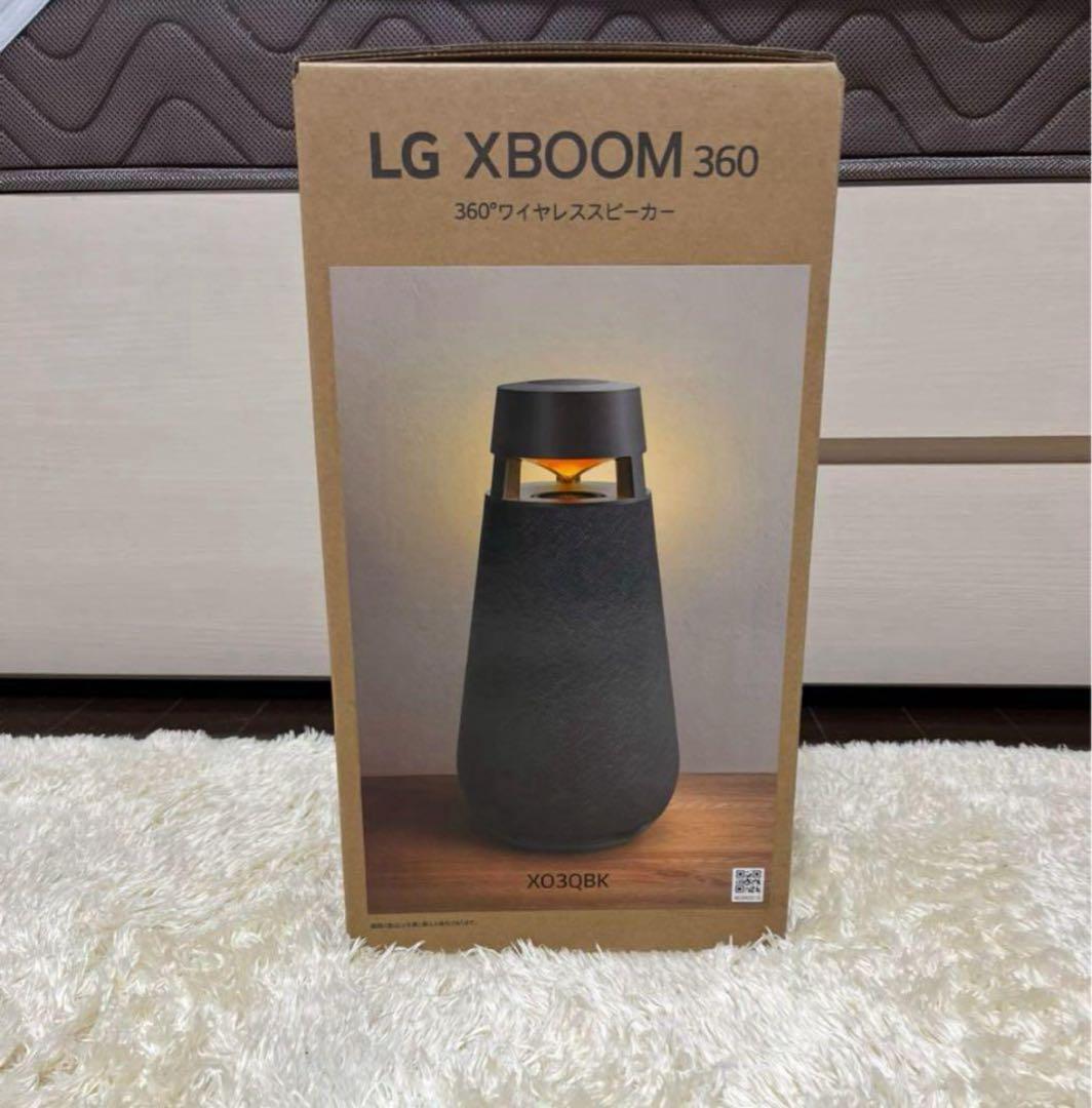 LG XBOOM 360 ワイヤレススピーカー ブラック
