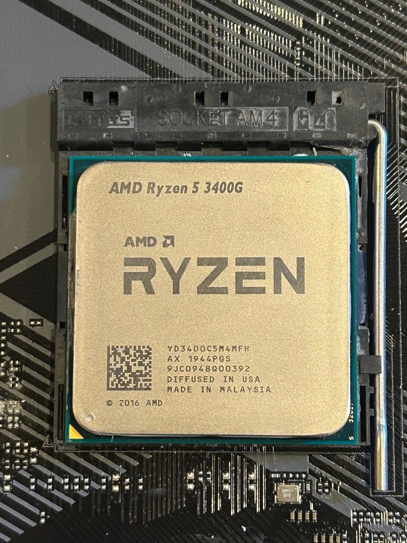 AMD Ryzen 5 3400G AM4 マザーボード