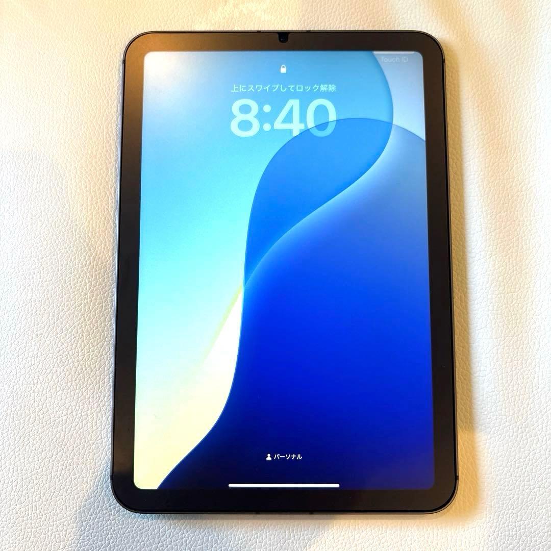 iPad mini6 64GB セルラー SIMフリー スペースグレイ