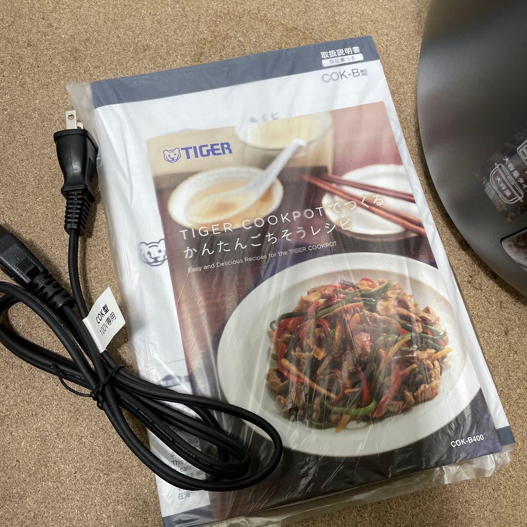 タイガー/TIGER 電気圧力鍋 COK-B400 2024年製