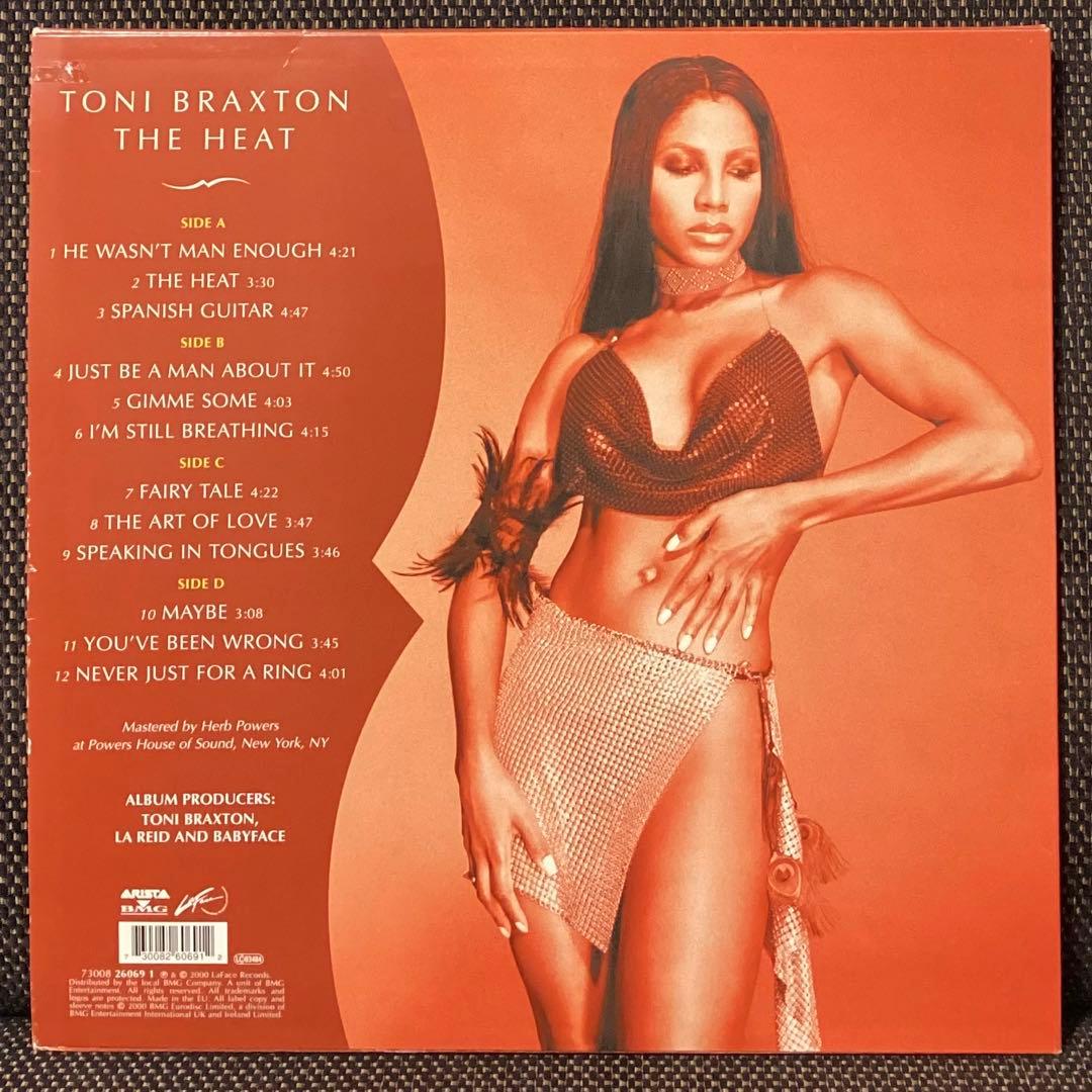 (USED)Toni Braxton The Heat 2枚組 UKオリジナル盤