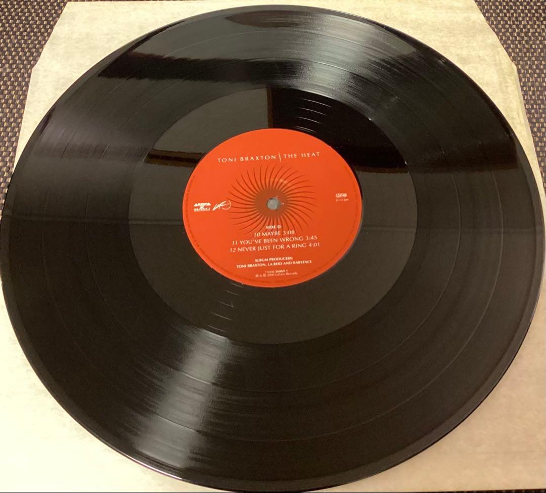 (USED)Toni Braxton The Heat 2枚組 UKオリジナル盤