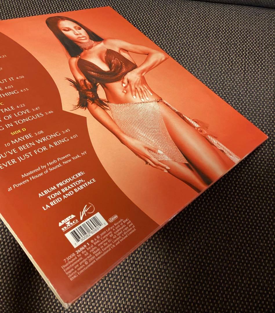 (USED)Toni Braxton The Heat 2枚組 UKオリジナル盤