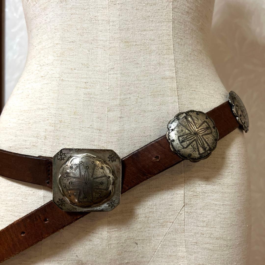 RAPH LAUREN ラルフローレン コンチョ ベルト