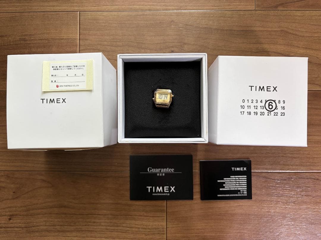 新品 Timex x MM6 T80 Ring Watch Size S/M