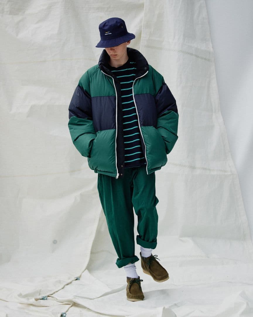 ジャケット・アウター NAUTICA TOO BIG Reversible Down Jacket