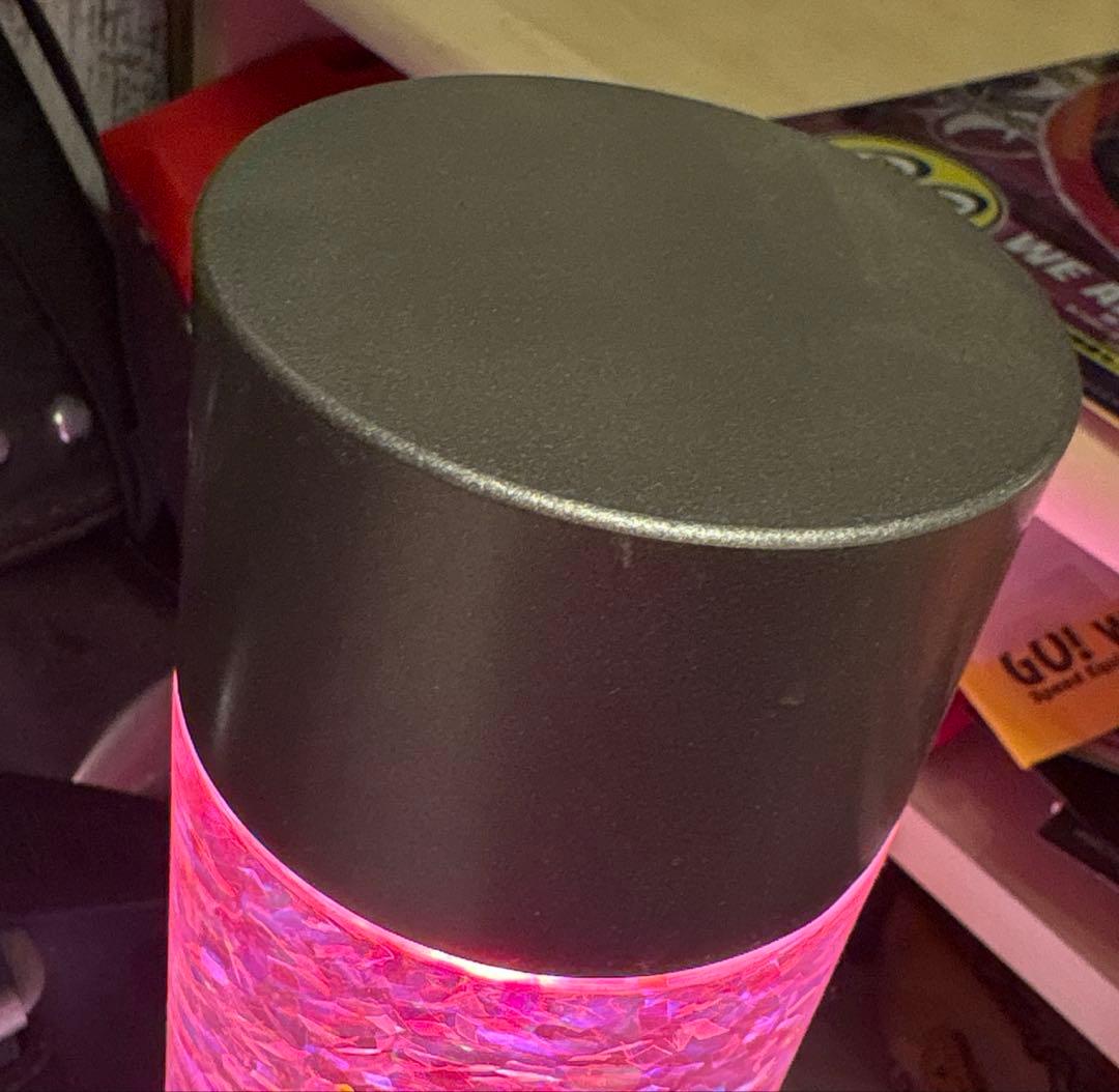 ラバランプ シルバー 約43cm レトロ