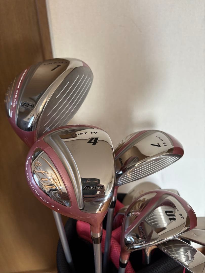 超美品ミズノ efil エフィル レディースクラブセット 10本 初心者 女性L