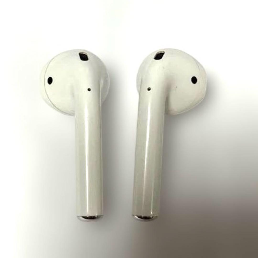【中古全付】AirPods（第2世代）MV7N2J/A ケース付き