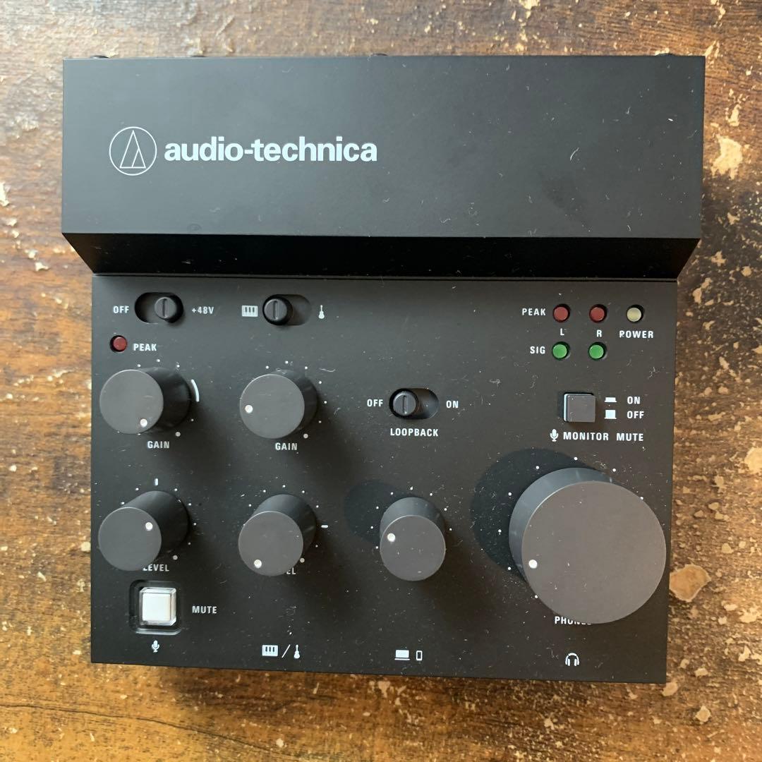 オーディオテクニカ　オーディオインターフェイス