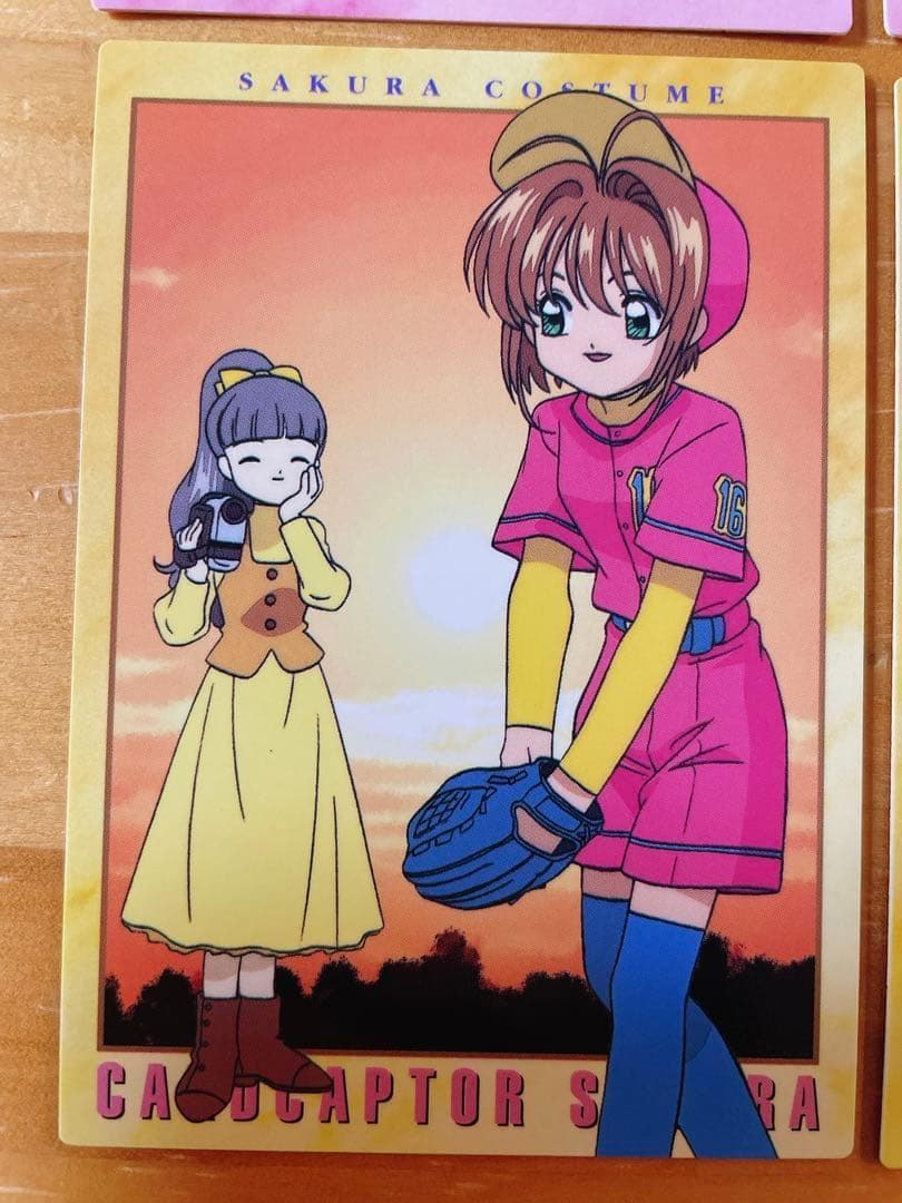 カードキャプターさくら カードダスマスターズ 木之本桜 大道寺知世 5枚 初版