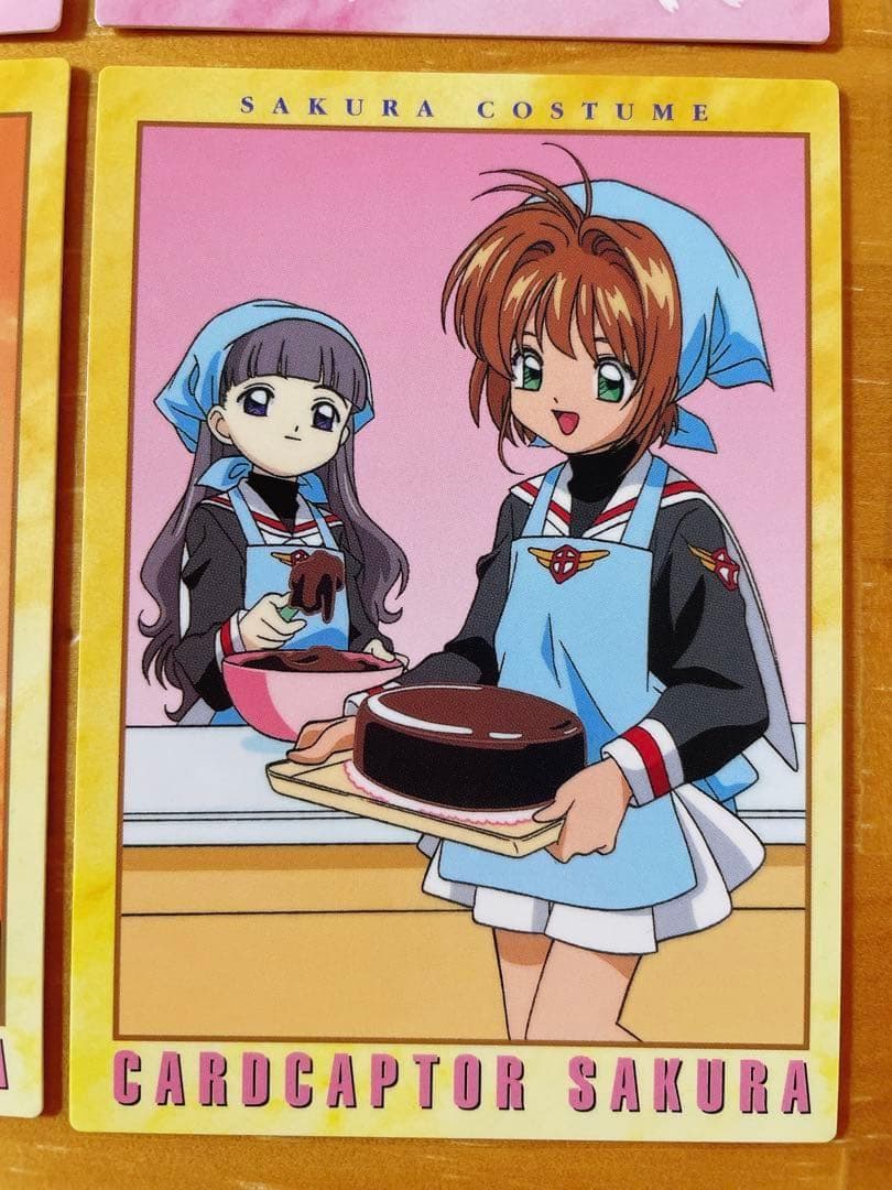 カードキャプターさくら カードダスマスターズ 木之本桜 大道寺知世 5枚 初版