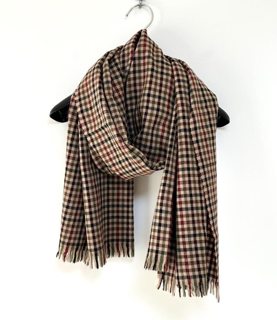 PHIGVEL CHECK STOLE ガンクラブ チェック ストール