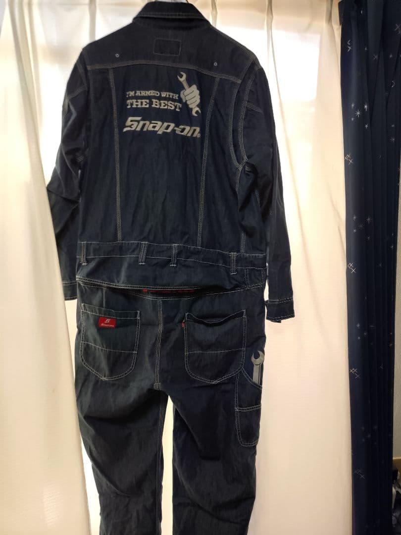 Snap-on ダークブルー オーバーオール