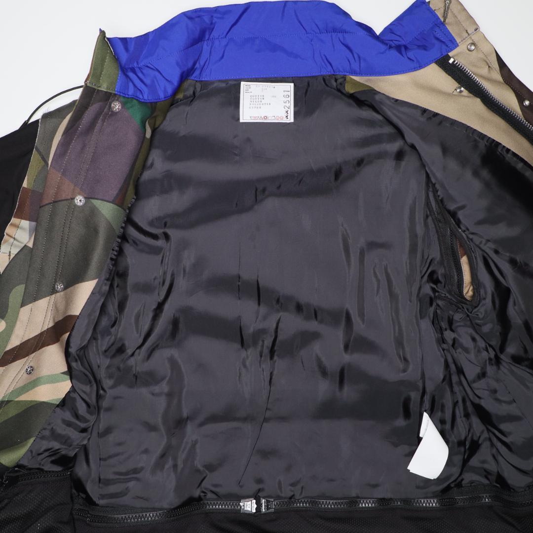 sacai × KAWS 新品 21AW 再構築 オーバーサイズ ジャケット 2