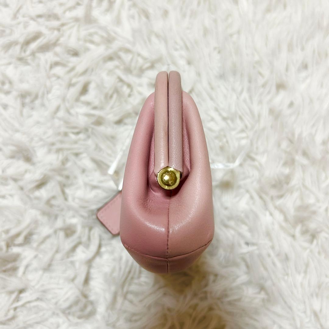 ⭐️現行・極美品⭐️コーチ キスロック がま口 ケース ポーチ ピンク