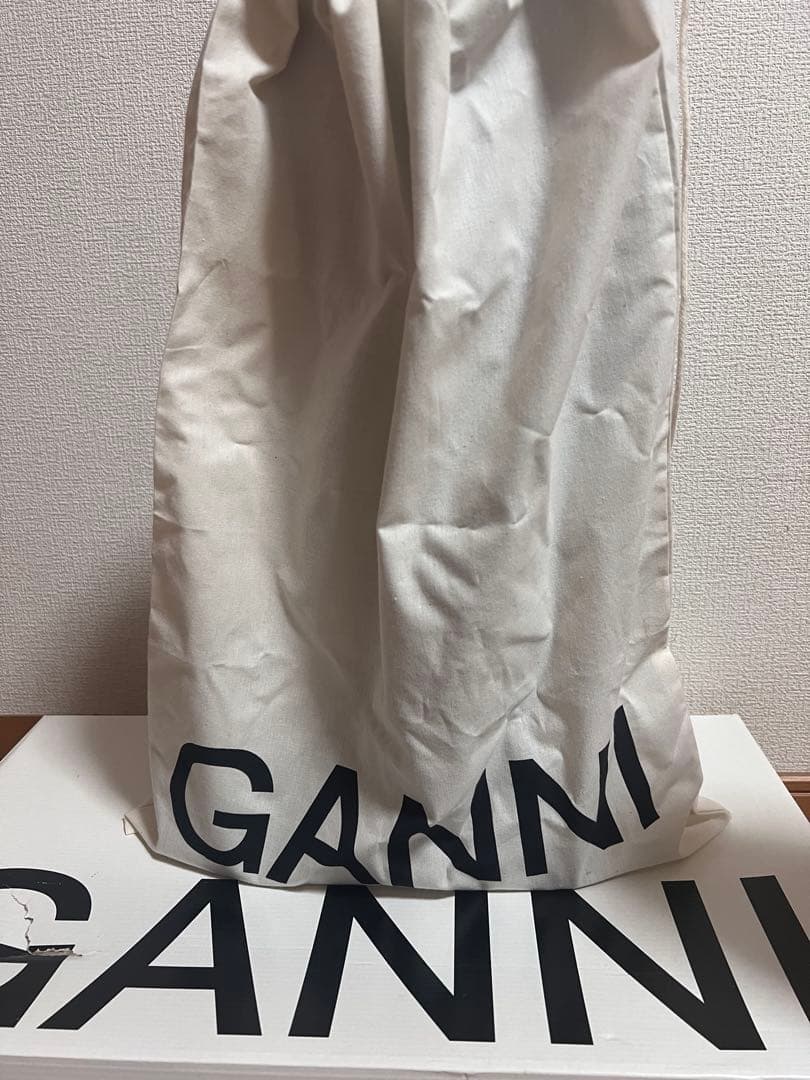 靴 GANNI Recycled Rubber Country Boot