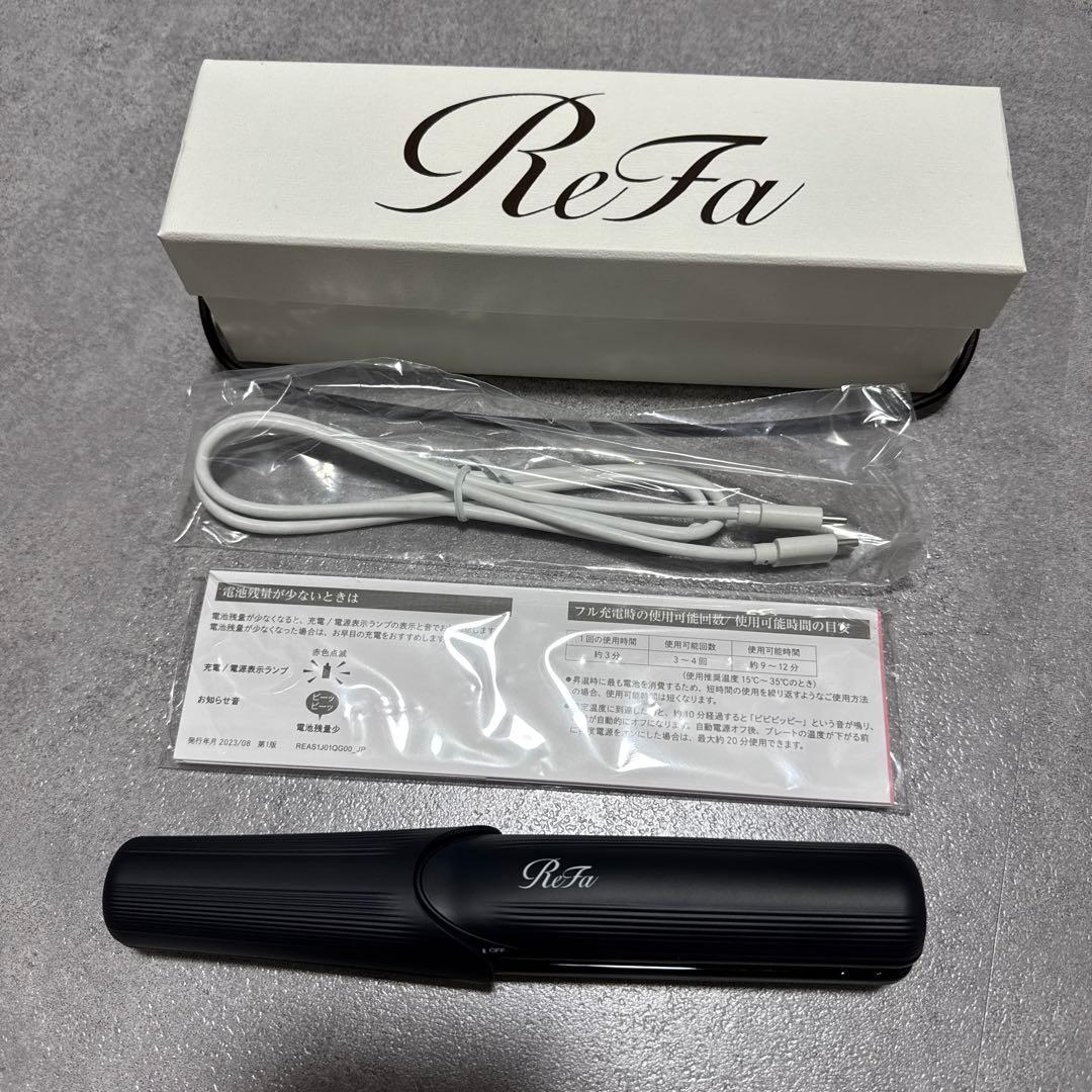 ReFa ストレートアイロン RE-AS-03A ブラック