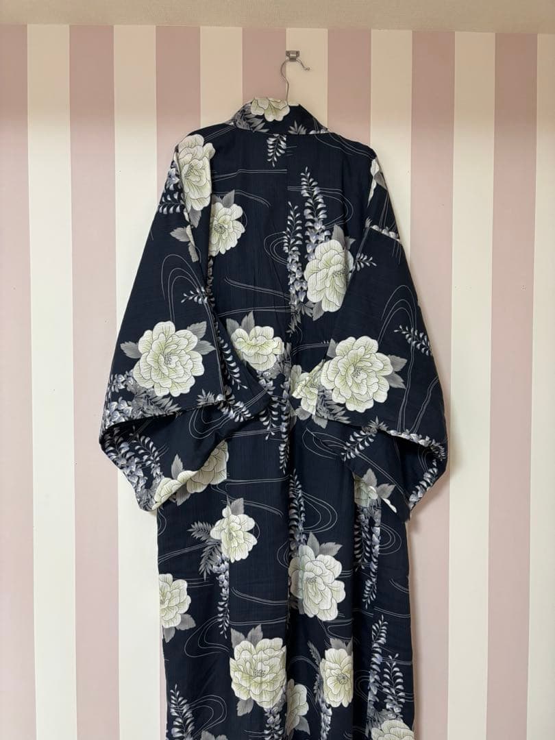 凪の藤ながれ dita Dita ディータ 5点セット 浴衣 帯 下駄 足袋