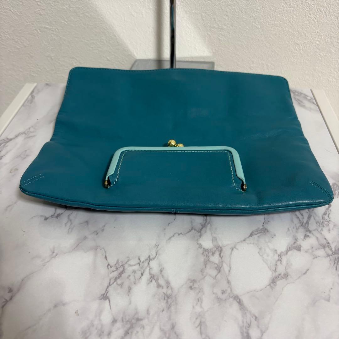 バッグ Coach Kisslock & Turnlock Hand Bag sky