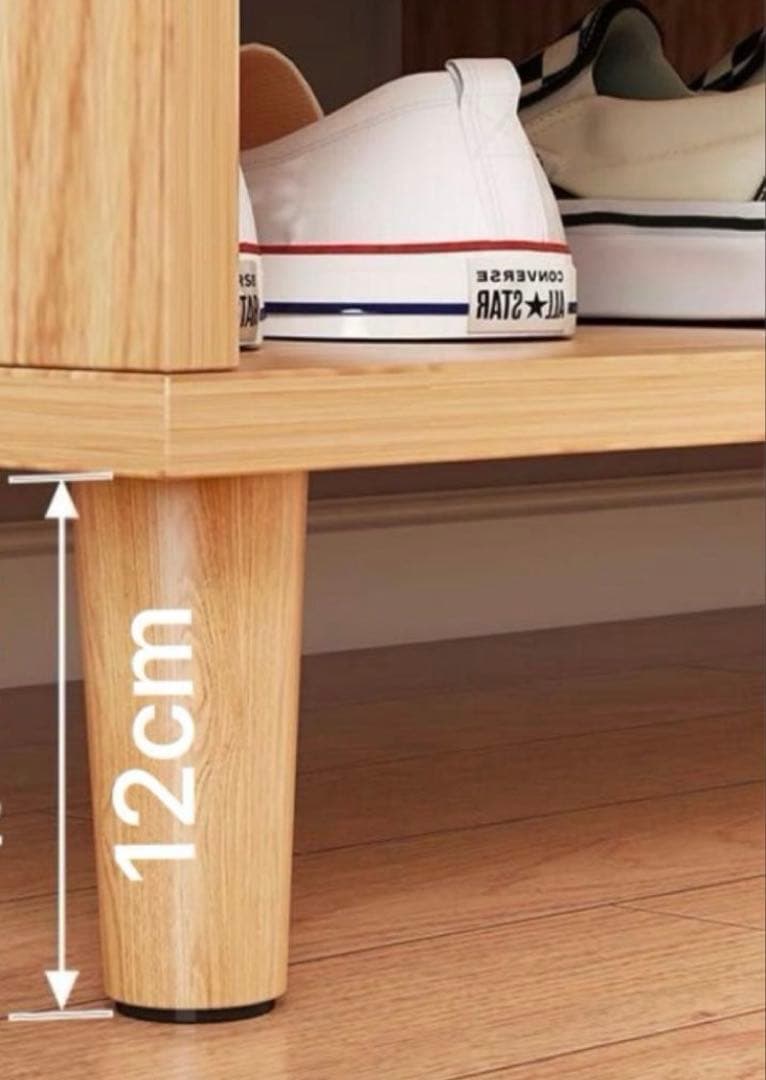 木製北欧シューズボックス 下駄箱 靴箱 ナチュラル ホワイト 北欧