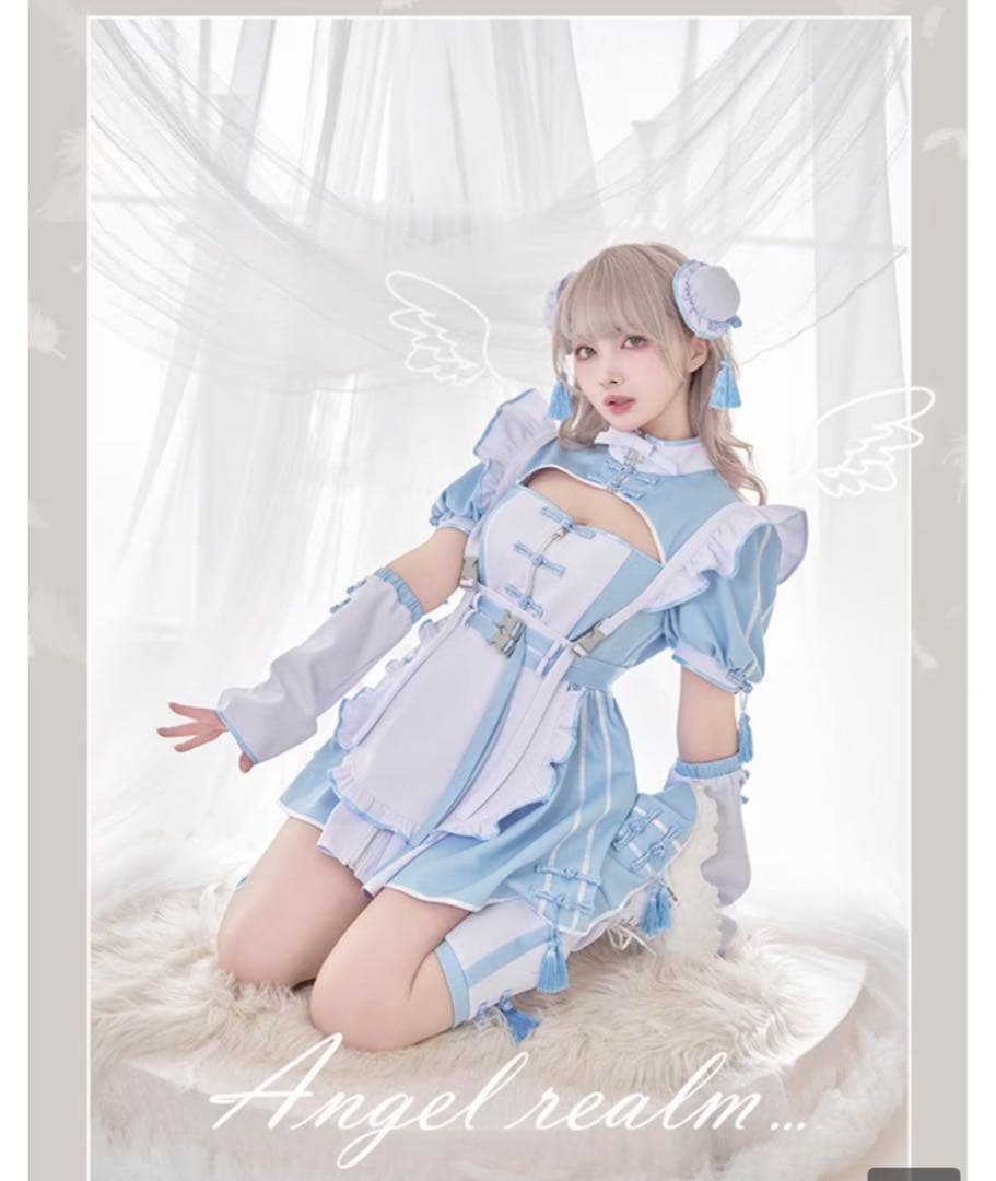 天使界隈..チャイナワンピースドールメイド