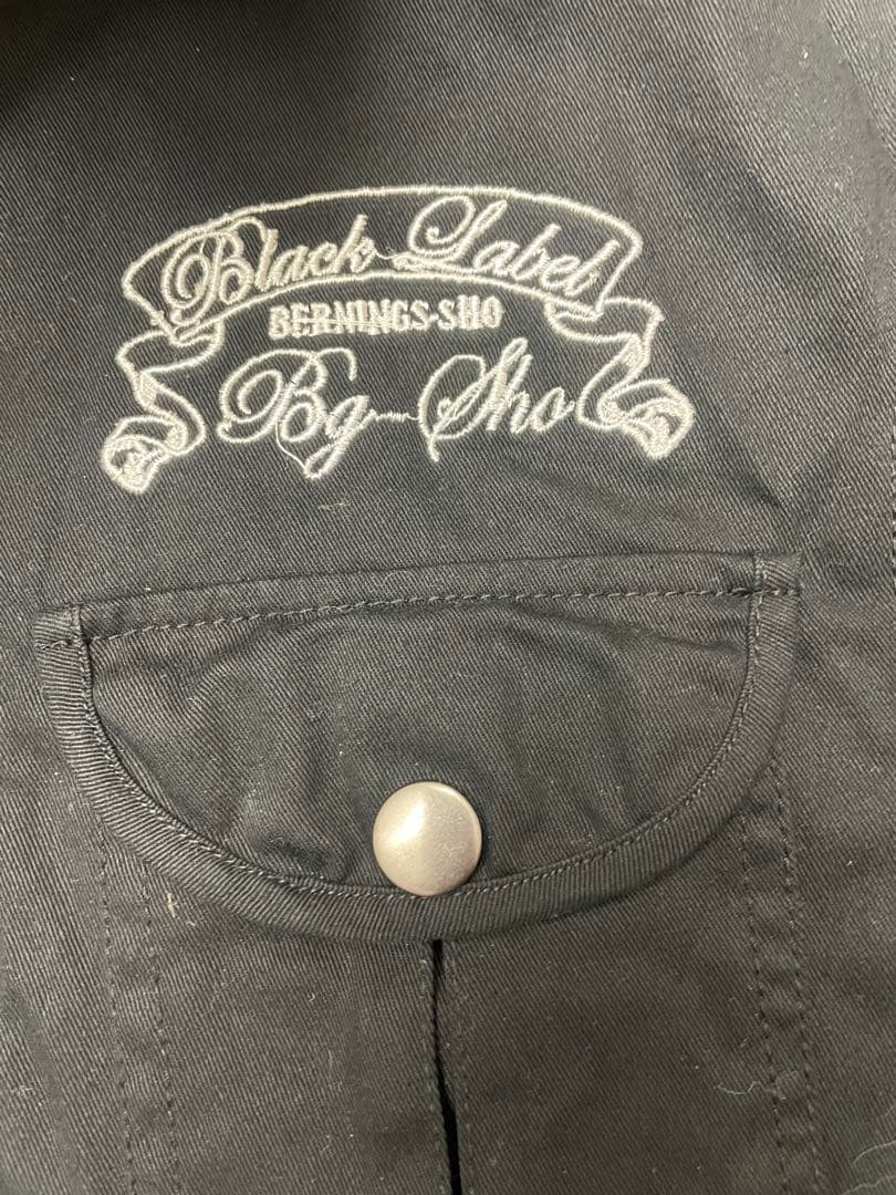 美品✨　BERNINGS-SHO ツナギ スカル刺繍 オールインワン　Lサイズ