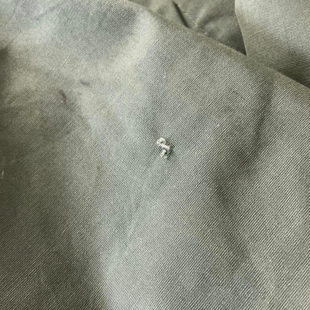 70-80's vintage 古着 裏ボア ミリタリージャケット カーキ