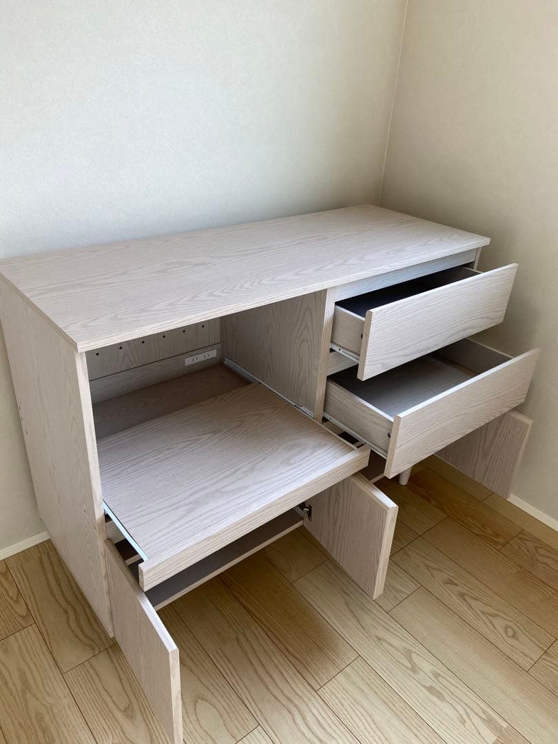 LOWYA　レンジ台　食器棚　キッチンカウンター　レンジボード　Kenilla