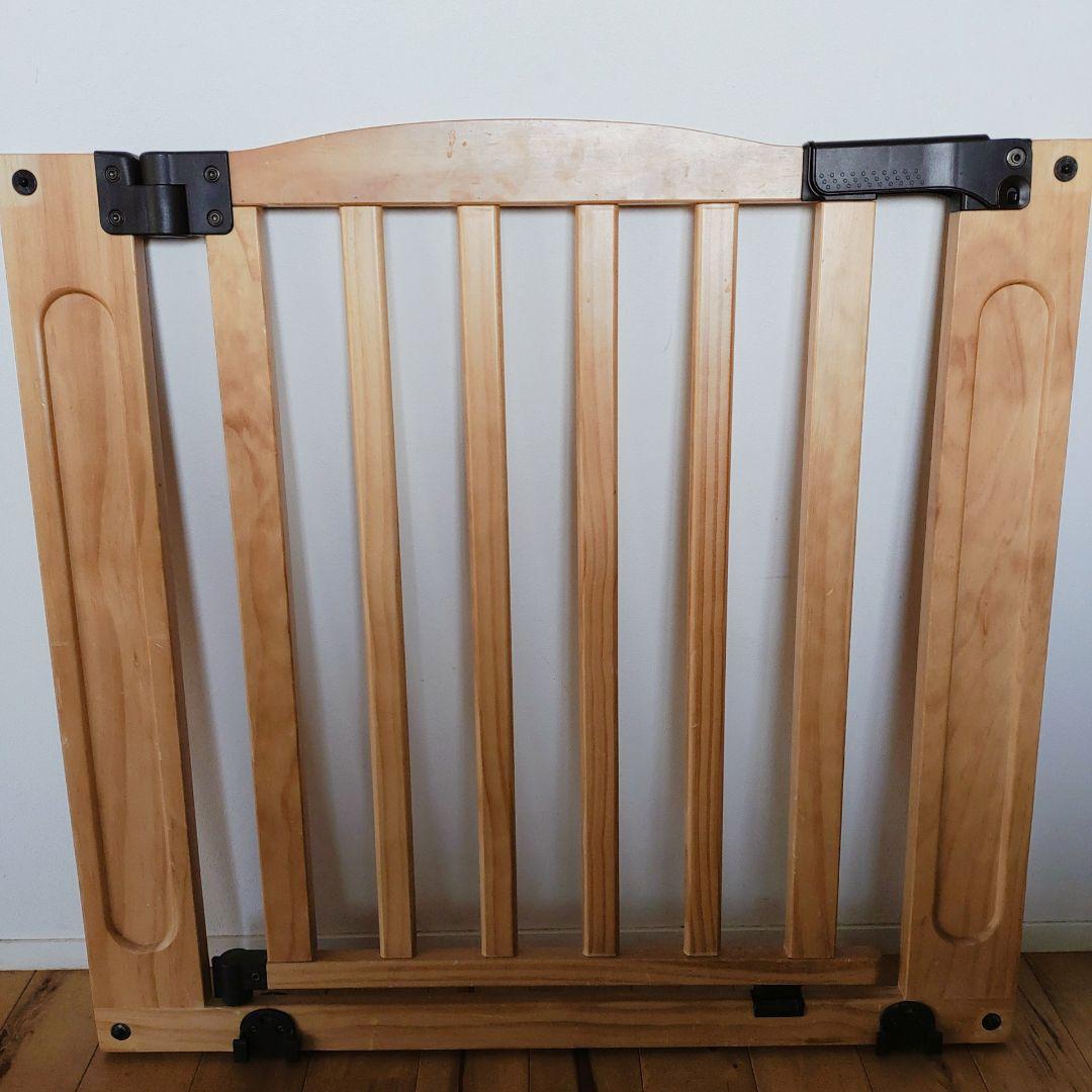 日本育児 おくだけドアーズwoody Lサイズ　拡張パネルで長さ調整OK