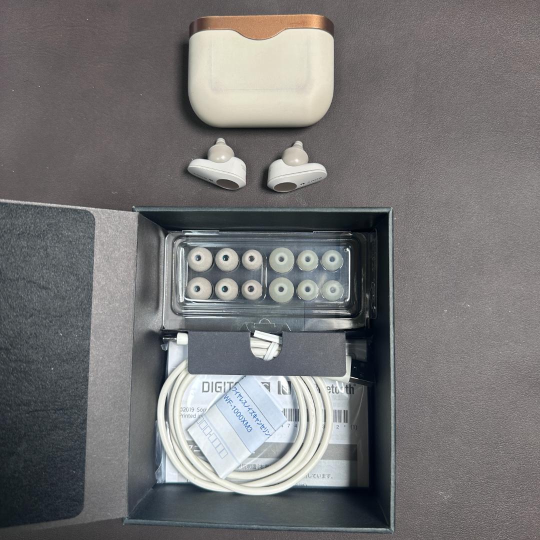 【美品】 ソニー SONY ワイヤレスイヤホン　WF-1000XM3